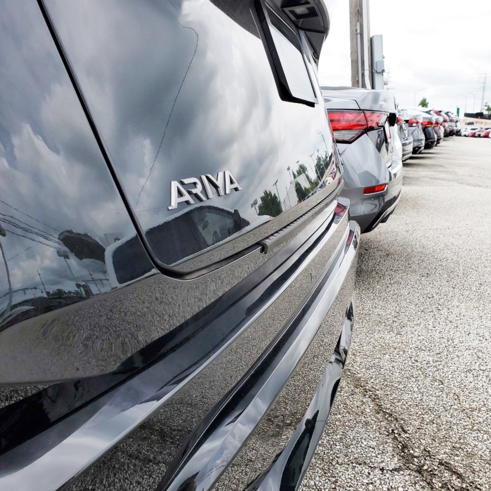 Rear Bumper Protectors : Nissan ARIYA Rear Bumper Protector ...