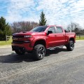 Chevy Silverado Painted To Match Functional Ram Air Hood