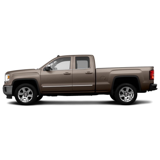 Chevrolet Silverado Double Cab Chrome Body Molding 2014 - 2018 / CBM-300-06070809 (CBM-300-06070809) by www.Sportwing.com