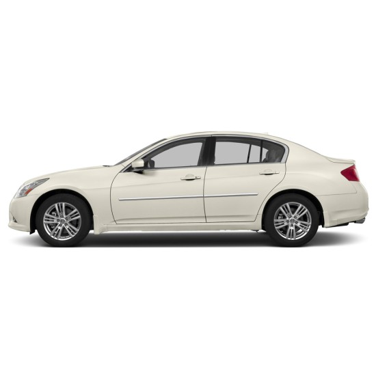 Infiniti Q40 Chrome Body Molding 2007 - 2015 / CBM-300-10111213 Infiniti Q40 Chrome Body Molding 2007 - 2015 / CBM-300-10111213
