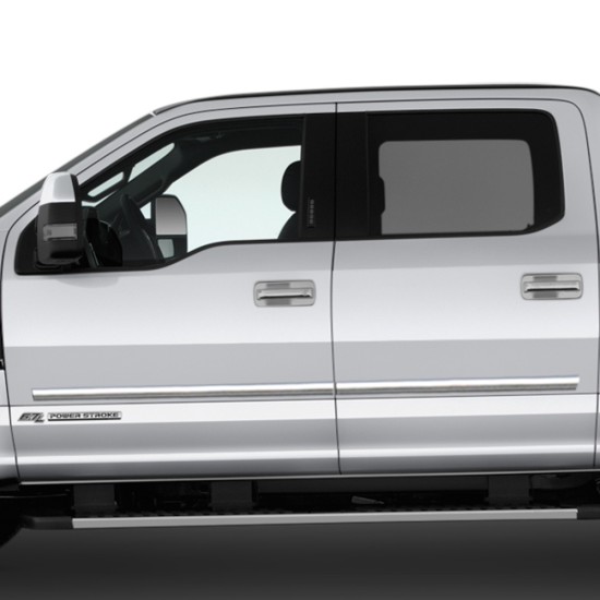 Ford F-250 SuperCrew Chrome Body Molding 2017 - 2022 / CBM-300-14152425 (CBM-300-14152425) by www.Sportwing.com Ford F-250 SuperCrew Chrome Body Molding 2017 - 2022 / CBM-300-14152425 (CBM-300-14152425) by www.Sportwing.com