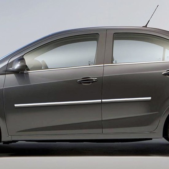 Chevrolet Sonic Chrome Body Molding 2012 - 2021 / CBM-300-40413031 (CBM-300-40413031) by www.Sportwing.com