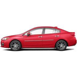  Subaru Impreza Chrome Body Molding 2017 - 2024 / CBM-300-40414243