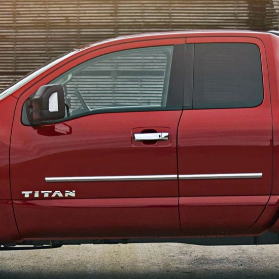 Nissan Titan King Cab Chrome Body Molding 2016 - 2024 / CBM-300-50512829 Nissan Titan King Cab Chrome Body Molding 2016 - 2024 / CBM-300-50512829