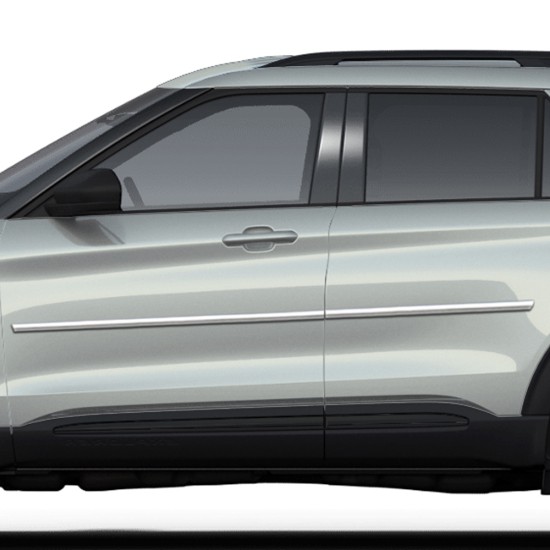 Ford Explorer Chrome Body Molding 2020 - 2025 / CBM-300-5657-5859 Ford Explorer Chrome Body Molding 2020 - 2025 / CBM-300-5657-5859
