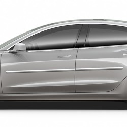  Tesla Model 3 Chrome Body Molding 2017 - 2023 / CBM-300-5657-5859