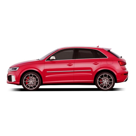 Audi Q3 Chrome Body Molding 2012 - 2018 / CBM-332-333-330-331 (CBM-332-333-330-331) by www.Sportwing.com