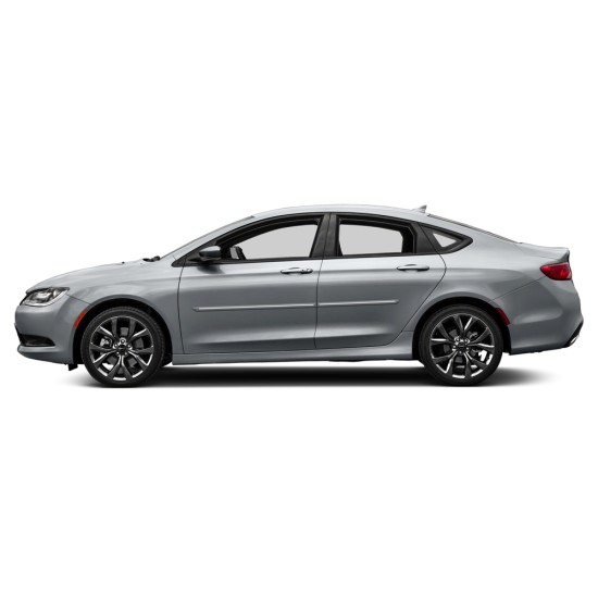 Chrysler 200 ChromeLine Painted Body Side Molding 2015 - 2018 / CF-200-15 (CF-200-15) by www.Sportwing.com