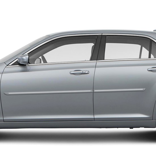 Chrysler 300 ChromeLine Painted Body Side Molding 2011 - 2023 / CF-300-11 (CF-300-11) by www.Sportwing.com Chrysler 300 ChromeLine Painted Body Side Molding 2011 - 2023 / CF-300-11 (CF-300-11) by www.Sportwing.com