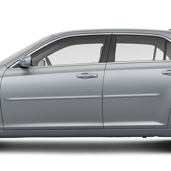 Chrysler 300 ChromeLine Painted Body Side Molding 2005 - 2010 / CF-300 (CF-300) by www.Sportwing.com