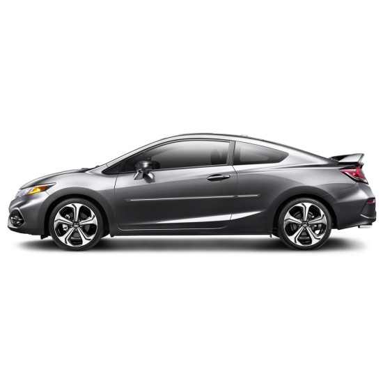 Honda Civic 2 Door ChromeLine Painted Body Side Molding 2012 - 2015 / CF-CIV12 (CF-CIV12) by www.Sportwing.com