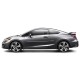 Honda Civic 2 Door ChromeLine Painted Body Side Molding 2012 - 2015 / CF-CIV12 (CF-CIV12) by www.Sportwing.com