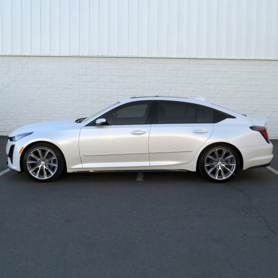 Cadillac CT5 ChromeLine Painted Body Side Molding 2020 - 2025 / CF-CT5-20 Cadillac CT5 ChromeLine Painted Body Side Molding 2020 - 2025 / CF-CT5-20