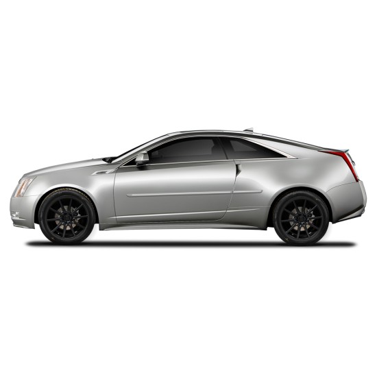 Cadillac CTS 2 Door ChromeLine Painted Body Side Molding 2011 - 2014 / CF-CTS2DR (CF-CTS2DR) by www.Sportwing.com