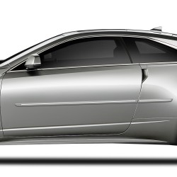  Cadillac CTS 2 Door ChromeLine Painted Body Side Molding 2011 - 2014 / CF-CTS2DR