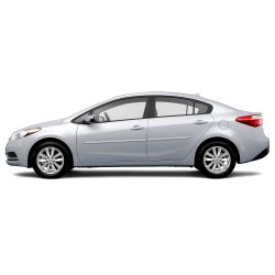  Kia Forte ChromeLine Painted Body Side Molding 2014 - 2024 / CF-FORTE14
