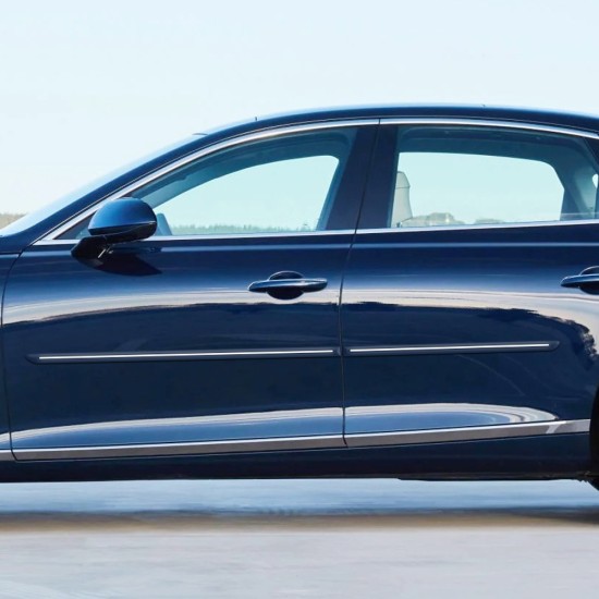 Genesis G80 ChromeLine Painted Body Side Molding 2021 - 2025 / CF-G80-21 Genesis G80 ChromeLine Painted Body Side Molding 2021 - 2025 / CF-G80-21