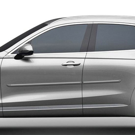 Genesis GV70 ChromeLine Painted Body Side Molding 2022 - 2023 / CF-GV70-22 Genesis GV70 ChromeLine Painted Body Side Molding 2022 - 2023 / CF-GV70-22