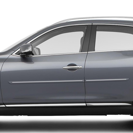 Infiniti G25 4 Door ChromeLine Painted Body Side Molding 2007 - 2015 / CF-INF4DR (CF-INF4DR) by www.Sportwing.com