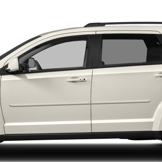 Dodge Journey ChromeLine Painted Body Side Molding 2009 - 2021 / CF-JOURNEY (CF-JOURNEY) by www.Sportwing.com