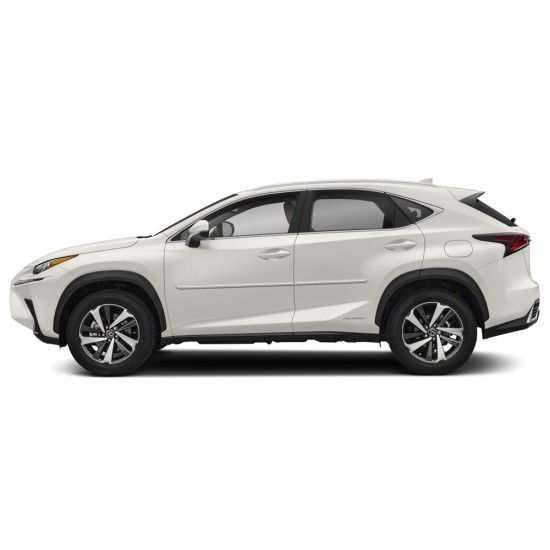 Lexus NX ChromeLine Painted Body Side Molding 2015 - 2021 / CF-NX15 (CF-NX15) by www.Sportwing.com