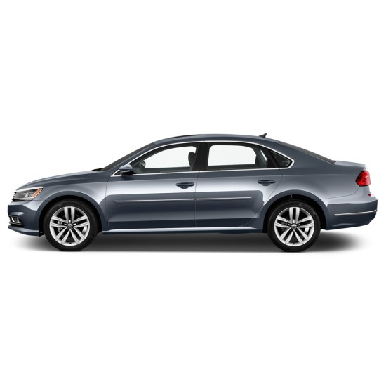 Volkswagen Passat ChromeLine Painted Body Side Molding 2012 - 2019 / CF-PASS12 (CF-PASS12) by www.Sportwing.com