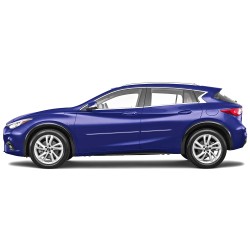  Infiniti QX30 ChromeLine Painted Body Side Molding 2017 - 2019 / CF-QX30