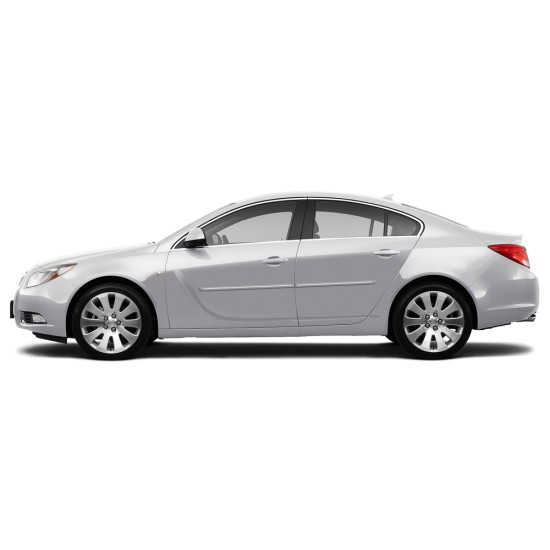 Buick Regal ChromeLine Painted Body Side Molding 2011 - 2017 / CF-REGAL11 (CF-REGAL11) by www.Sportwing.com