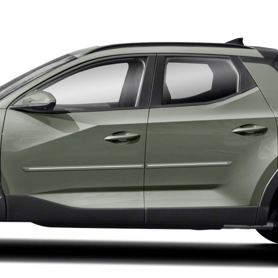  Hyundai Santa Cruz ChromeLine Painted Body Side Molding 2022 - 2024 / CF-SANTACRUZ22 | Sportwing
