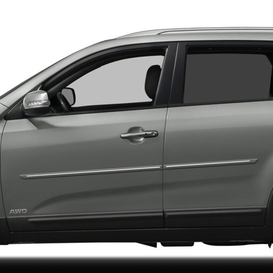 Kia Sorento ChromeLine Painted Body Side Molding 2011 - 2015 / CF-SORENTO (CF-SORENTO) by www.Sportwing.com