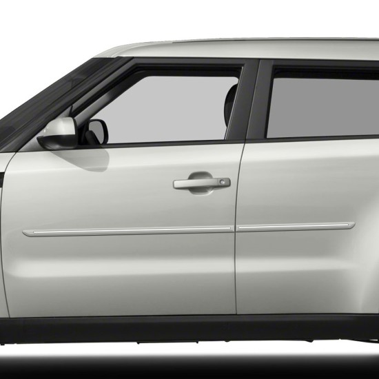  Kia Soul ChromeLine Painted Body Side Molding 2014 - 2024 / CF-SOUL14 | Sportwing