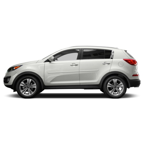 Kia Sportage ChromeLine Painted Body Side Molding 2011 - 2016 / CF-SPORTAGE11 (CF-SPORTAGE11) by www.Sportwing.com