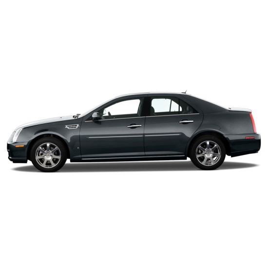 Cadillac STS ChromeLine Painted Body Side Molding 2005 - 2011 / CF-STS (CF-STS) by www.Sportwing.com