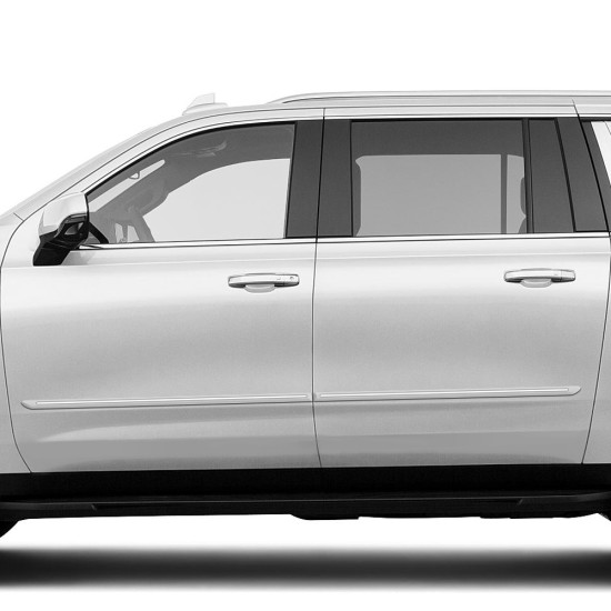  GMC Yukon XL ChromeLine Painted Body Side Molding 2021 - 2024 / CF-SUB/YXL21 | Sportwing