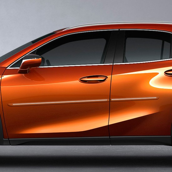  Lexus UX ChromeLine Painted Body Side Molding 2019 - 2025 / CF-UX-19