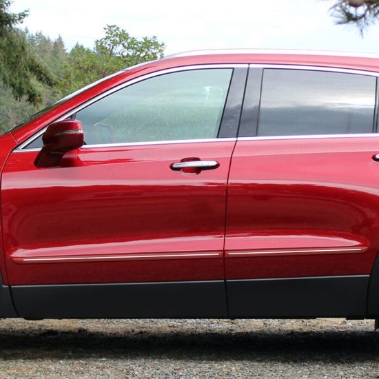 Cadillac XT4 ChromeLine Painted Body Side Molding 2019 - 2025 / CF-XT4-19 (CF-XT4-19) by www.Sportwing.com