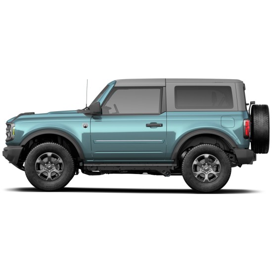 Ford Bronco 2 Door ChromeLine Painted Body Side Molding 2021 - 2025 / CF2-BRONCO21-2DR Ford Bronco 2 Door ChromeLine Painted Body Side Molding 2021 - 2025 / CF2-BRONCO21-2DR