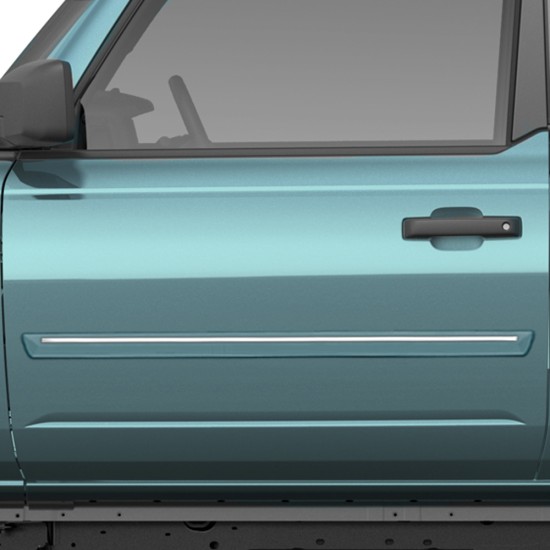 Ford Bronco 2 Door ChromeLine Painted Body Side Molding 2021 - 2025 / CF2-BRONCO21-2DR Ford Bronco 2 Door ChromeLine Painted Body Side Molding 2021 - 2025 / CF2-BRONCO21-2DR