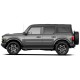  Ford Bronco 4 Door ChromeLine Painted Body Side Molding 2021 - 2024 / CF2-BRONCO21-4DR | Sportwing