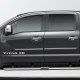Nissan Titan Crew Cab ChromeLine Painted Body Side Molding 2016 - 2024 / CF2-TITAN16-CC Nissan Titan Crew Cab ChromeLine Painted Body Side Molding 2016 - 2024 / CF2-TITAN16-CC