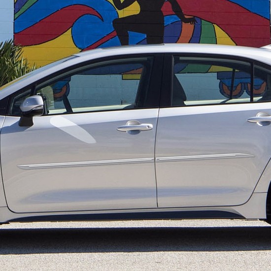  Toyota Corolla Sedan ChromeLine Painted Body Side Molding 2020 - 2025 / CF7-COR20