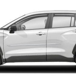  Toyota Corolla Cross ChromeLine Painted Body Side Molding 2022 - 2025 / CF7-CORCROSS22