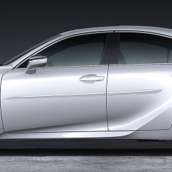  Lexus IS ChromeLine Painted Body Side Molding 2021 - 2025 / CF7-IS21