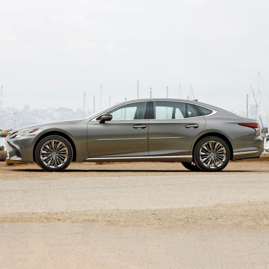 Lexus LS ChromeLine Painted Body Side Molding 2018 - 2025 / CF7-LS18 Lexus LS ChromeLine Painted Body Side Molding 2018 - 2025 / CF7-LS18