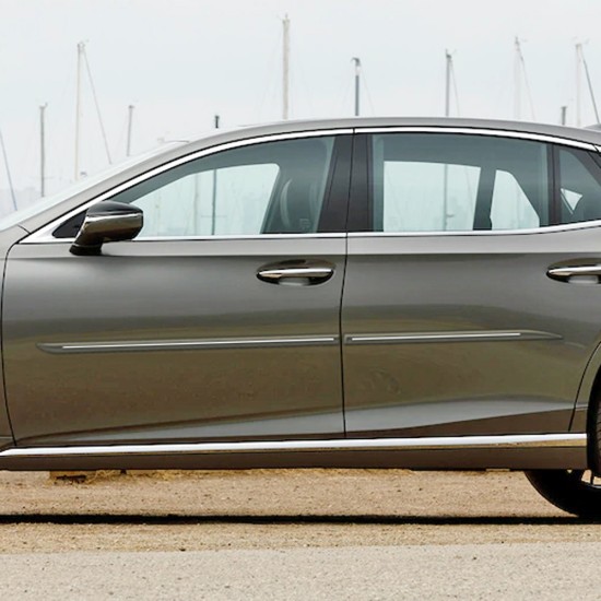 Lexus LS ChromeLine Painted Body Side Molding 2018 - 2025 / CF7-LS18 Lexus LS ChromeLine Painted Body Side Molding 2018 - 2025 / CF7-LS18
