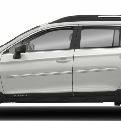  Subaru Outback ChromeLine Painted Body Side Molding 2010 - 2019 / CF7-OUTBACK