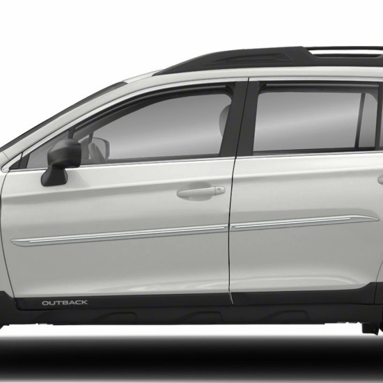 Subaru Outback ChromeLine Painted Body Side Molding 2010 - 2019 / CF7-OUTBACK (CF7-OUTBACK) by www.Sportwing.com