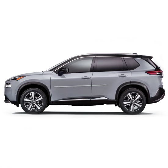 Nissan Rogue ChromeLine Painted Body Side Molding 2021 - 2022 / CF7-ROGUE21 Nissan Rogue ChromeLine Painted Body Side Molding 2021 - 2022 / CF7-ROGUE21