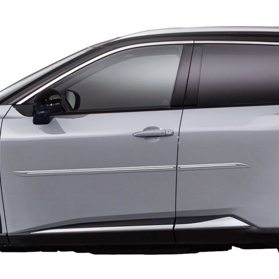 Nissan Rogue ChromeLine Painted Body Side Molding 2021 - 2022 / CF7-ROGUE21 Nissan Rogue ChromeLine Painted Body Side Molding 2021 - 2022 / CF7-ROGUE21