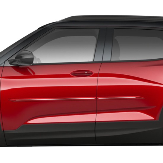  Chevrolet Trailblazer ChromeLine Painted Body Side Molding 2021 - 2024 / CF7-TRAILBLAZER21 | Sportwing